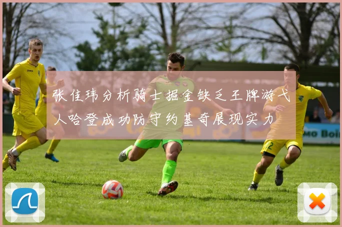 张佳玮分析骑士掘金缺乏王牌游弋人哈登成功防守约基奇展现实力